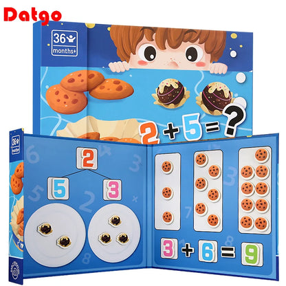 Children's Magnetic Math Decomposition Game for Early Learning and Education