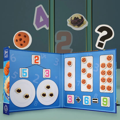 Children's Magnetic Math Decomposition Game for Early Learning and Education