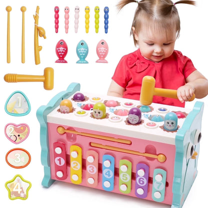 Learning Toys 8 in 1 Baby Sensory Toys Toddler Educational for Kids 1- 3Y Boys & Girls