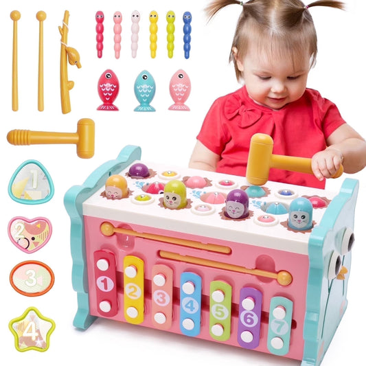 Learning Toys 8 in 1 Baby Sensory Toys Toddler Educational for Kids 1- 3Y Boys & Girls